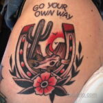Фото рисунока тату с подковой 22.07.2021 №142 - drawing tattoo horseshoe - tatufoto.com