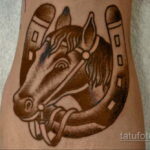 Фото рисунока тату с подковой 22.07.2021 №170 - drawing tattoo horseshoe - tatufoto.com
