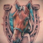 Фото рисунока тату с подковой 22.07.2021 №180 - drawing tattoo horseshoe - tatufoto.com