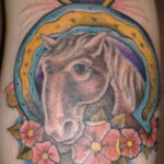 Фото рисунока тату с подковой 22.07.2021 №187 - drawing tattoo horseshoe - tatufoto.com