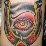 Фото рисунока тату с подковой 22.07.2021 №203 - drawing tattoo horseshoe - tatufoto.com