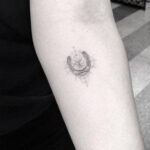 Фото рисунока тату с подковой 22.07.2021 №209 - drawing tattoo horseshoe - tatufoto.com