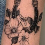 Фото рисунока тату с подковой 22.07.2021 №219 - drawing tattoo horseshoe - tatufoto.com