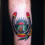 Фото рисунока тату с подковой 22.07.2021 №248 - drawing tattoo horseshoe - tatufoto.com