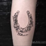 Фото рисунока тату с подковой 22.07.2021 №261 - drawing tattoo horseshoe - tatufoto.com