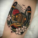 Фото рисунока тату с подковой 22.07.2021 №262 - drawing tattoo horseshoe - tatufoto.com