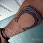 Фото рисунока тату с подковой 22.07.2021 №263 - drawing tattoo horseshoe - tatufoto.com