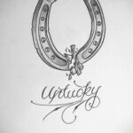 Фото рисунока тату с подковой 22.07.2021 №270 - drawing tattoo horseshoe - tatufoto.com