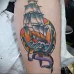 Фото рисунока тату с подковой 22.07.2021 №280 - drawing tattoo horseshoe - tatufoto.com
