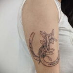 Фото рисунока тату с подковой 22.07.2021 №296 - drawing tattoo horseshoe - tatufoto.com