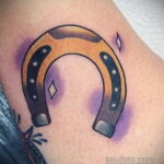 Фото рисунока тату с подковой 22.07.2021 №306 - drawing tattoo horseshoe - tatufoto.com