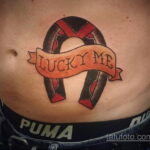 Фото рисунока тату с подковой 22.07.2021 №318 - drawing tattoo horseshoe - tatufoto.com