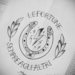 Фото рисунока тату с подковой 22.07.2021 №343 - drawing tattoo horseshoe - tatufoto.com