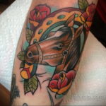 Фото рисунока тату с подковой 22.07.2021 №376 - drawing tattoo horseshoe - tatufoto.com