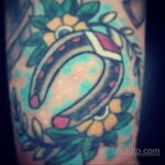 Фото рисунока тату с подковой 22.07.2021 №383 - drawing tattoo horseshoe - tatufoto.com