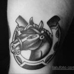 Фото рисунока тату с подковой 22.07.2021 №398 - drawing tattoo horseshoe - tatufoto.com