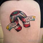 Фото рисунока тату с подковой 22.07.2021 №403 - drawing tattoo horseshoe - tatufoto.com