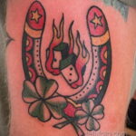Фото рисунока тату с подковой 22.07.2021 №418 - drawing tattoo horseshoe - tatufoto.com