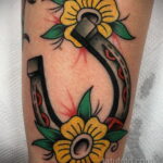 Фото рисунока тату с подковой 22.07.2021 №427 - drawing tattoo horseshoe - tatufoto.com