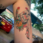 Фото рисунока тату с подковой 22.07.2021 №431 - drawing tattoo horseshoe - tatufoto.com