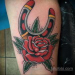 Фото рисунока тату с подковой 22.07.2021 №436 - drawing tattoo horseshoe - tatufoto.com