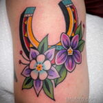 Фото рисунока тату с подковой 22.07.2021 №437 - drawing tattoo horseshoe - tatufoto.com