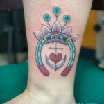 Фото рисунока тату с подковой 22.07.2021 №451 - drawing tattoo horseshoe - tatufoto.com