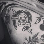 Фото рисунока тату с подковой 22.07.2021 №456 - drawing tattoo horseshoe - tatufoto.com