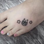 Фото рисунока тату с подковой 22.07.2021 №459 - drawing tattoo horseshoe - tatufoto.com