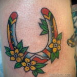 Фото рисунока тату с подковой 22.07.2021 №462 - drawing tattoo horseshoe - tatufoto.com