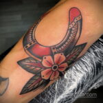 Фото рисунока тату с подковой 22.07.2021 №493 - drawing tattoo horseshoe - tatufoto.com