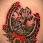 Фото рисунока тату с подковой 22.07.2021 №496 - drawing tattoo horseshoe - tatufoto.com