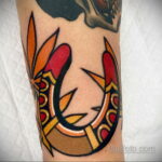Фото рисунока тату с подковой 22.07.2021 №505 - drawing tattoo horseshoe - tatufoto.com