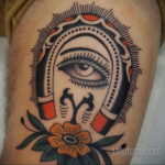 Фото рисунока тату с подковой 22.07.2021 №526 - drawing tattoo horseshoe - tatufoto.com