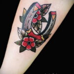 Фото рисунока тату с подковой 22.07.2021 №536 - drawing tattoo horseshoe - tatufoto.com