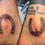 Фото рисунока тату с подковой 22.07.2021 №544 - drawing tattoo horseshoe - tatufoto.com