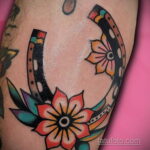 Фото рисунока тату с подковой 22.07.2021 №552 - drawing tattoo horseshoe - tatufoto.com