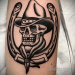 Фото рисунока тату с подковой 22.07.2021 №558 - drawing tattoo horseshoe - tatufoto.com