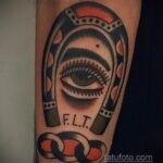 Фото рисунока тату с подковой 22.07.2021 №563 - drawing tattoo horseshoe - tatufoto.com