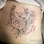 Фото рисунока тату с подковой 22.07.2021 №565 - drawing tattoo horseshoe - tatufoto.com