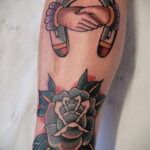 Фото рисунока тату с подковой 22.07.2021 №578 - drawing tattoo horseshoe - tatufoto.com