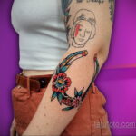 Фото рисунока тату с подковой 22.07.2021 №594 - drawing tattoo horseshoe - tatufoto.com