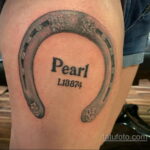 Фото рисунока тату с подковой 22.07.2021 №607 - drawing tattoo horseshoe - tatufoto.com