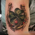 Фото рисунока тату с подковой 22.07.2021 №611 - drawing tattoo horseshoe - tatufoto.com