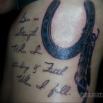Фото рисунока тату с подковой 22.07.2021 №613 - drawing tattoo horseshoe - tatufoto.com