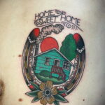 Фото рисунока тату с подковой 22.07.2021 №615 - drawing tattoo horseshoe - tatufoto.com