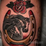 Фото рисунока тату с подковой 22.07.2021 №620 - drawing tattoo horseshoe - tatufoto.com