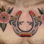 Фото рисунока тату с подковой 22.07.2021 №625 - drawing tattoo horseshoe - tatufoto.com