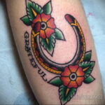 Фото рисунока тату с подковой 22.07.2021 №627 - drawing tattoo horseshoe - tatufoto.com