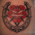 Фото рисунока тату с подковой 22.07.2021 №628 - drawing tattoo horseshoe - tatufoto.com